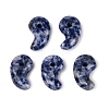Natural Blue Spot Jasper Pendants G-S294-07B-14-1