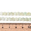 Anti-Tarnish Electroplate Glass Beads Strands GLAA-T028-6mm-02D-4