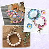 60Pcs 10 Colors Food Grade Eco-Friendly Silicone Beads SIL-SP0001-05-6