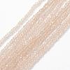 Transparent Glass Beads Strands EGLA-J144-NA04-1