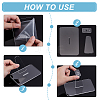 4Pcs Acrylic Action Figure Display Holders ODIS-GA0001-51A-5