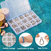 585Pcs 15 Styles CCB Plastic Beads CCB-TA0001-04-4