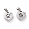 304 Stainless Steel Charms X-STAS-F253-19P-1