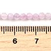 Natural Kunzite Beads Strands G-G259-D11-3mm-5