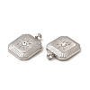 304 Stainless Steel Charms STAS-C070-24P-2