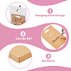 100Pcs 2 Styles Square Paper Earring Display Cards and Rectangle Keychain Display Cards CDIS-TA0001-49A-4