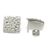 Non-Tarnish 304 Stainless Steel Stud Earring Findings LS-X-STAS-Q225-01A-2