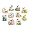 Animal Waterproof PET Stickers Set DIY-G118-03E-1