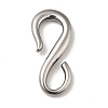 Tibetan Style 304 Stainless Steel S Hook Clasps STAS-G278-44AS-1