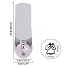 Iron Metal Stamps AJEW-BC0005-39J-2