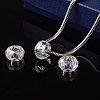 Handmade Crystal European Beads LS-GPDL21Y-28-6