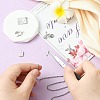 6Pcs 6 Styles Brass Micro Pave Clear Cubic Zirconia Charms KK-CJ0003-31-5