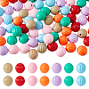 70Pcs 7 Colors Acrylic Beads FIND-DC0006-33-1