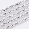 304 Stainless Steel Cable Chains CHS-F006-01F-P-1