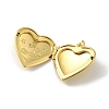 12 Styles Brass Locket Pendants KK-C092-25G-3