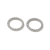304 Stainless Steel Twisted Ring Linking Rings STAS-L300-005D-P-1