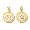 Ion Plating(IP) 304 Stainless Steel Pendants STAS-I204-Q-G-1