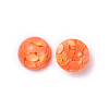 Transparent Resin Cabochons RESI-WH0027-11D-1