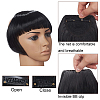 Clip in Hair Fringe for Women OHAR-G006-C04-2