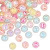 100Pcs Transparent Acrylic Beads TACR-SC0002-70-1