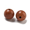 Synthetic Goldstone Beads G-G147-01K-2