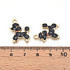 Alloy Enamel Pendants ENAM-TAC0012-01D-3
