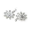 Brass Micro Pave Cubic Zirconia Pendants KK-S532-06P-2