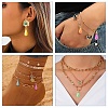 30Pcs ABS Plastic Imitation Pearl Pendants KY-YW0002-16A-6