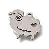 201 Stainless Steel Pendants SA-CBA5D64-09P-3