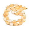 Natural Yellow Jade Beads Strands GG-CBA702E-B01-4