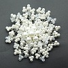 Handmade Plastic Imitation Pearl Alloy Flower Brooch PW-WG92375-02-1