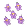 Christmas Transparent Resin Pendants RESI-E022-02P-03-1