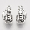 Tibetan Style Alloy Pendants TIBEP-T009-35AS-RS-2