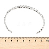 Croissant 304 Stainless Steel Cuff Bangles for Women LS-BJEW-S171-01C-P-3