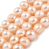 Natural Cultured Freshwater Pearl Beads Strands PEAR-I007-07T-03-2