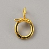 925 Sterling Silver Twister Clasps STER-WH0008-39G-1