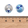Transparent Glass Enamel Beads GLAA-P078-01A-02-3