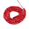 Dyed Natural White Jade Beads Strands G-T139-57A-09-2