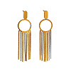 304 Stainless Steel Stud Earrings WG624B0-01-2