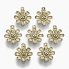 Brass Charms KK-S357-03-NF-2