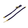 Braided Nylon Cord Bracelet Making MAK-A017-D03-07G-3