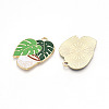 Alloy Enamel Pendants X-FIND-I014-07LG-2