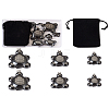  6Pcs 3 Styles Non-magnetic Hematite Pendants G-TA0001-43-20