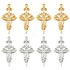 10Pcs 2 Colors 201 Stainless Steel Pendants STAS-YW0011-06-1