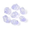 Handmade Foil Glass Beads Strands FOIL-N033-02D-1