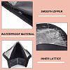 Portable Nylon & PVC Laser Transparent Cosmetic Storage Bags ABAG-WH0035-032B-3