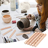 5Pcs 5 Style Wooden Rolling Pin DIY-GF0004-95-6