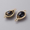 Resin Imitation Shell/Opal Connector Charms LS-RESI-WH0035-61F-2