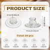 10Pcs Silicone Ear Nuts FIND-LP0005-63S-2