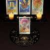 4Pcs 4 Style Wooden Tarot Card Stand Holder DJEW-WH0041-007-2